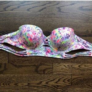 Victoria’s Secret Colorful Strapless Bikini Top